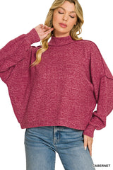 Brushed Melange Hacci Sweater