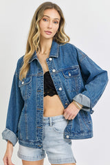 Dark Wash Denim Jacket