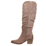 Whitney's Brown Suede Slouchy Boot