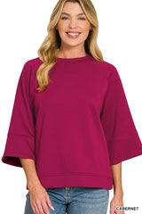 Scuba 3/4 Sleeve Pullover