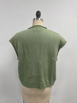 Cap Sleeve Vest Cardigan