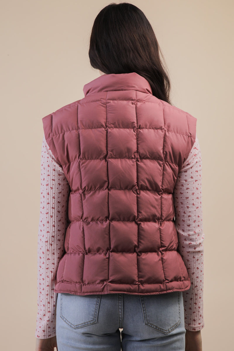 Basic Light Weight Quilted Vest