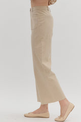 Stone Front Pocket Pants