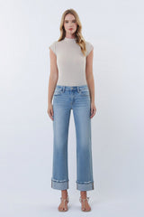 Calista's Cuffed Jeans