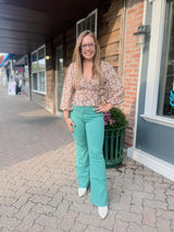 Topaz's Flare Jeans