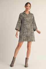 Leopard Shift Dress