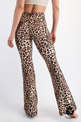 Leopard Butter Flare Leggings