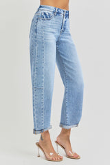 Rylynne's High Rise Barrel Jeans