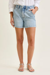 Fallon's High Waisted Trouser Shorts