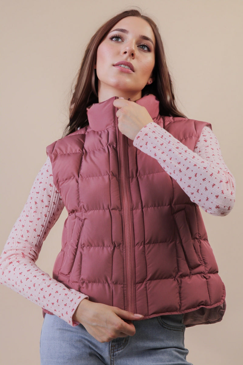 Basic Light Weight Quilted Vest