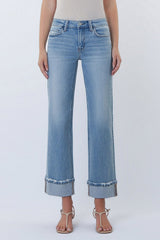 Calista's Cuffed Jeans