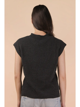 Oversized Soft Knit Short Sleeve Sweater