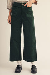 Wide Leg Corduroy Pant