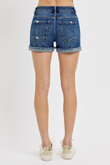 Luke's Mid Rise Cuffed Shorts