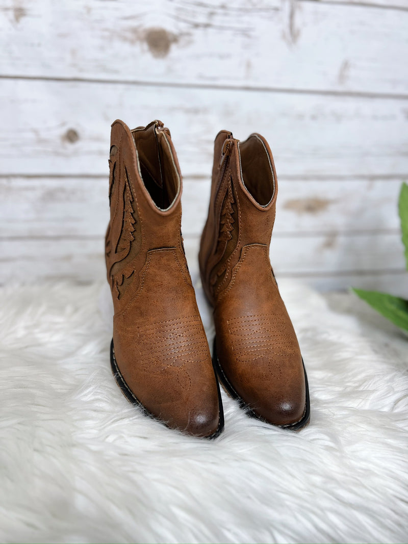 Kaylee's Western Leather Booties