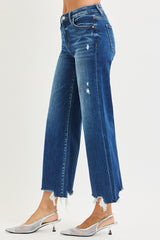 Cash's High Rise Wide Leg Jeans