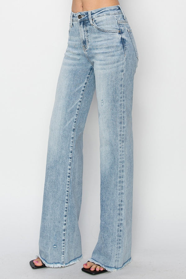 Jordyn's High Rise Strait Jeans