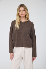 Lightweight Button Down Knit Cardigan