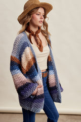 Hand Crochet Open Cardigan