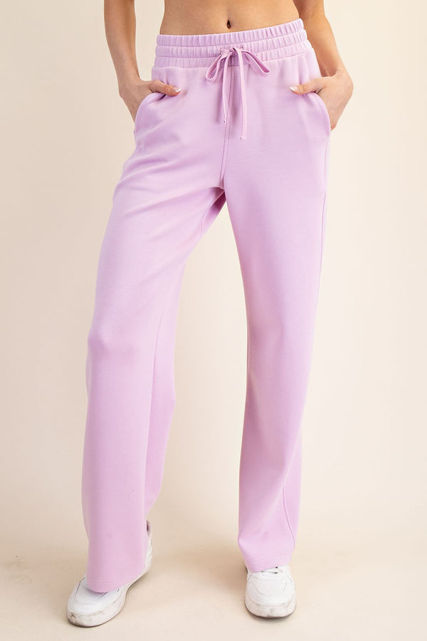 Blossom Modal Scuba Straight Leg Pants