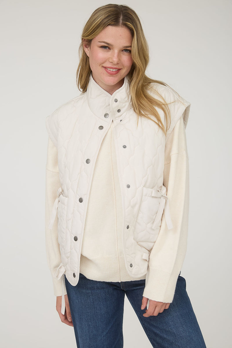 Button Down Quilted Vest
