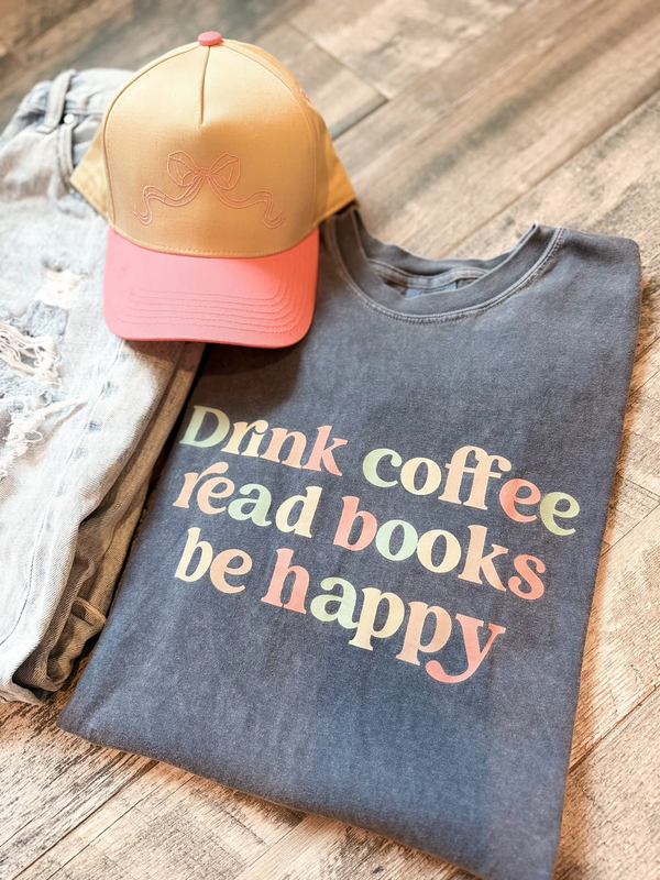 Drink Coffee & Read Books Tee