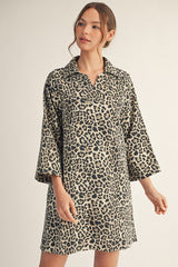 Leopard Shift Dress