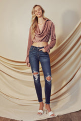 Luca skinny mid rise