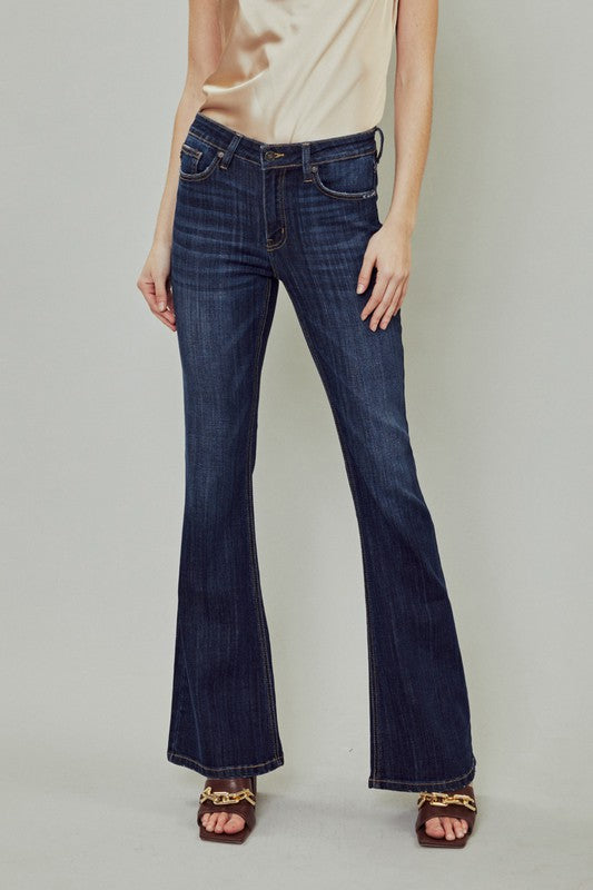 Jasa Petite mid rise flares