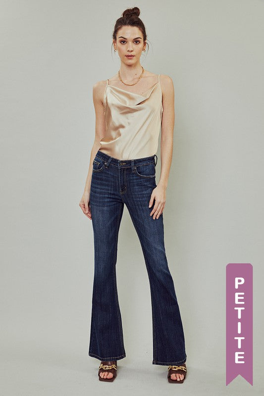 Jasa Petite mid rise flares