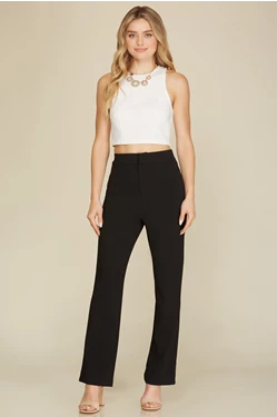 Black Stretch Dress Pants