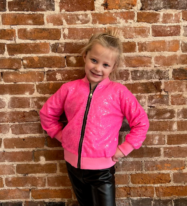Barbie's Pink Glitter Jacket
