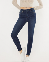 Halen's Elastic Band Denim Jeans