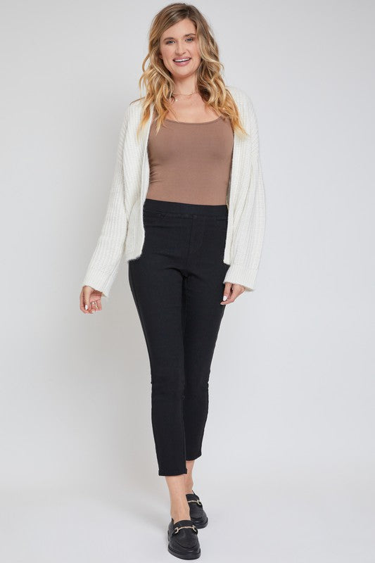 Carla's black pull on pants