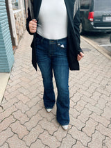 Jasa Petite mid rise flares