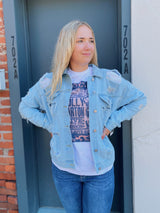 Percy's distressed denim jacket