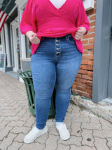 Curvy Athena Non Distressed Jeans