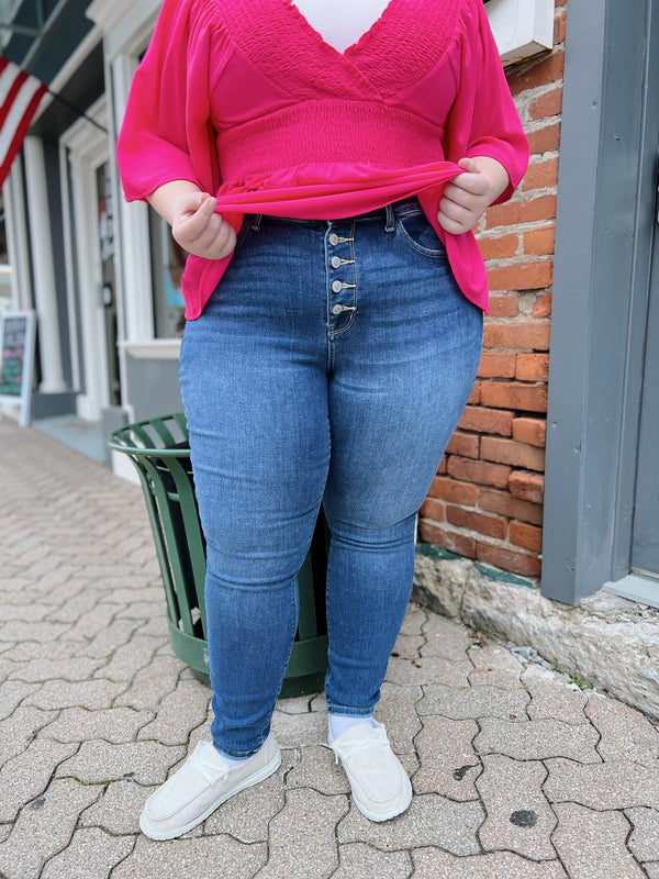 Curvy Athena Non Distressed Jeans