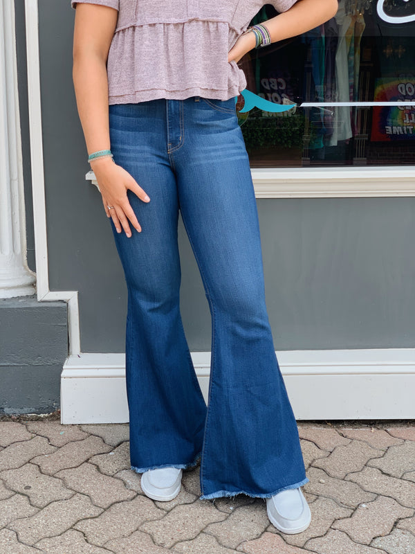 Amara's High Rise Flare Jeans
