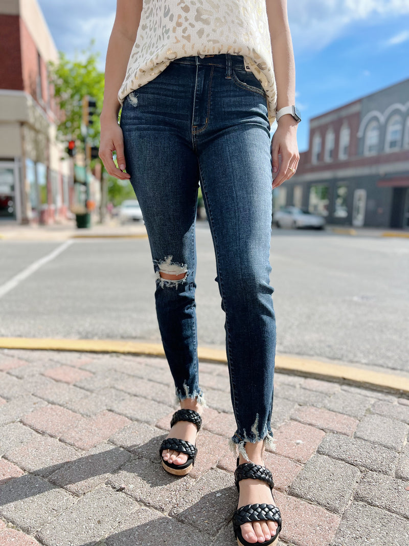 Comb's Distressed Jeans