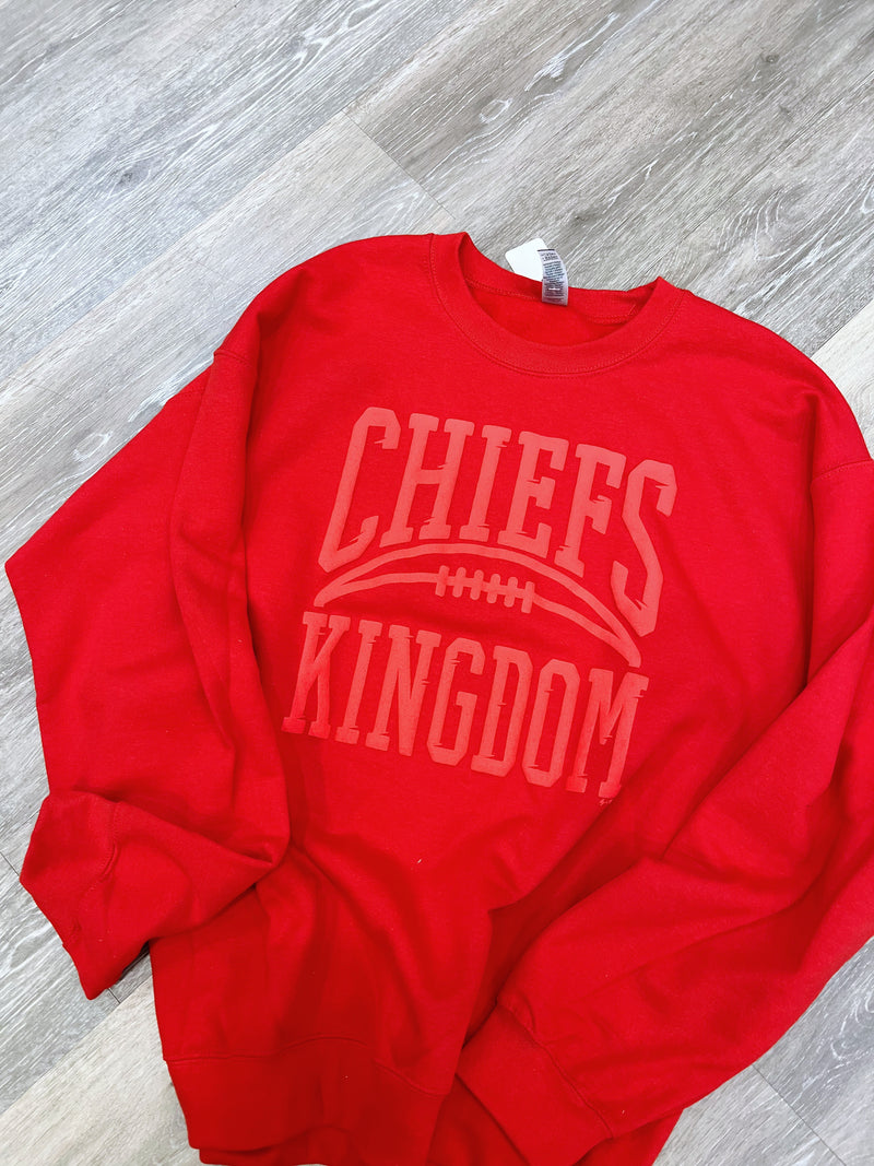 Red Puff Chief's Crewneck