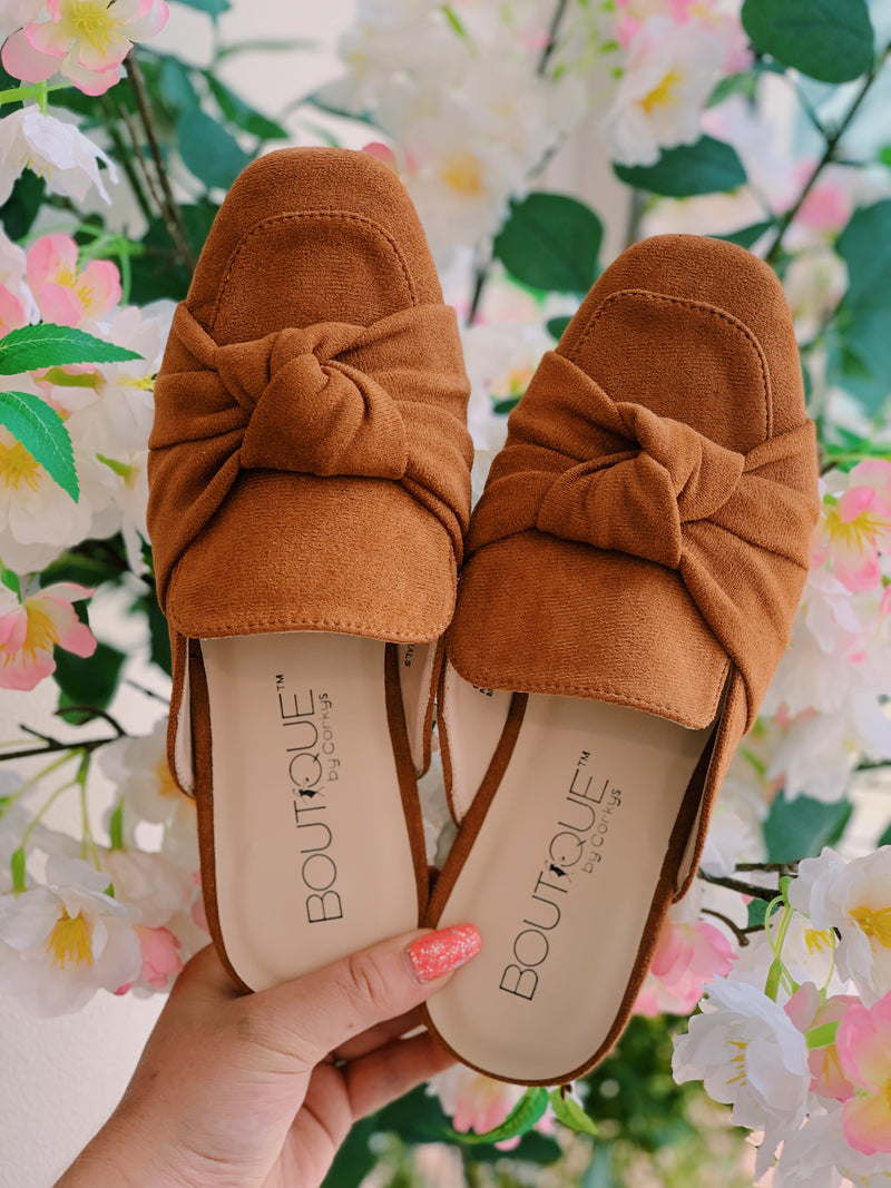 Monique's mule shoes