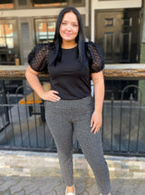 Millie's Plaid Dress Pants