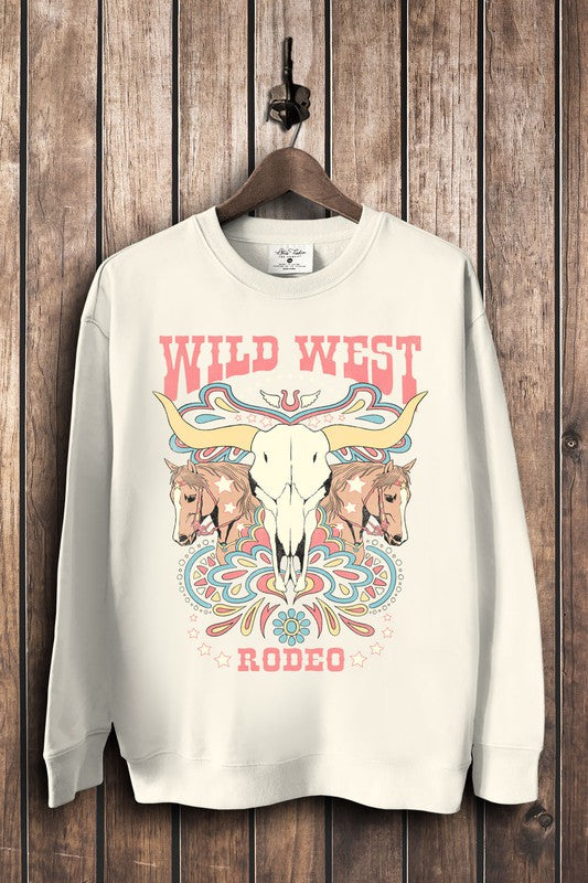 Ivory Wild West Sweatshirt