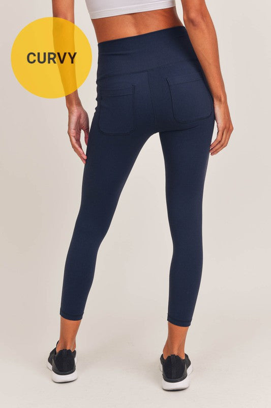 Black capri leggings