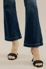 Neeson's petite flare jeans