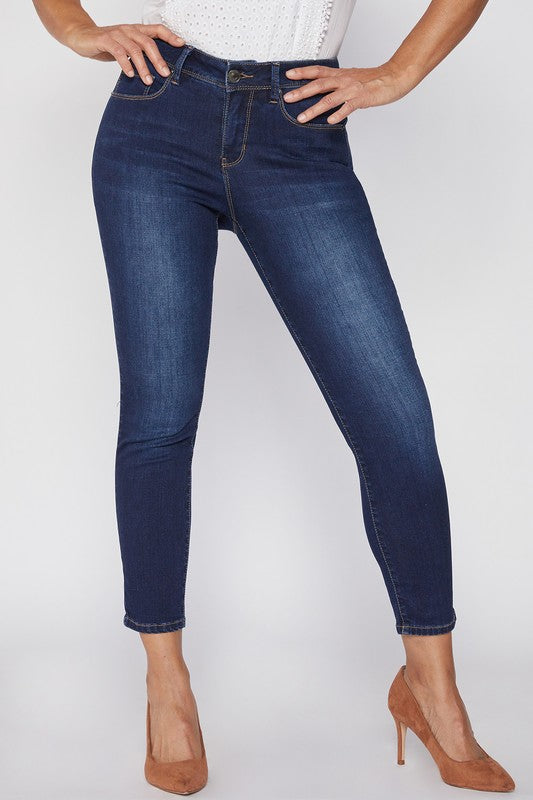 Petite dark wash jeans